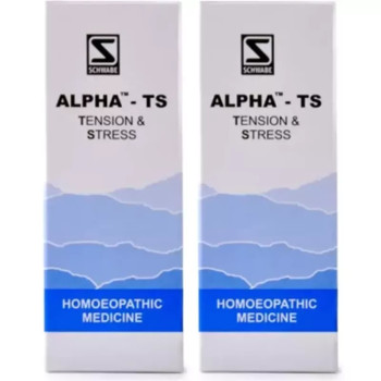 Willmar Schwabe India Alpha TS (Tension And Stress) (30ml, Pack of 2)