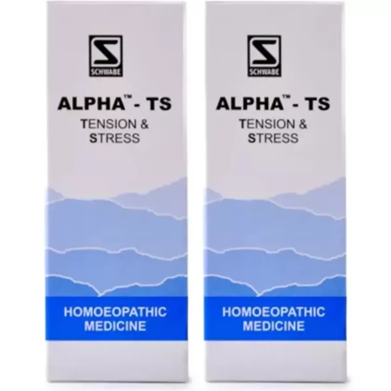 Willmar Schwabe India Alpha TS (Tension And Stress) (30ml, Pack of 2)