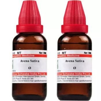 Willmar Schwabe India Avena Sativa 1X (Q) (30ml, Pack of 2)