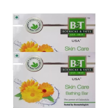 Willmar Schwabe India B&T Skin Care Bathing Bar (75g, Pack of 2)