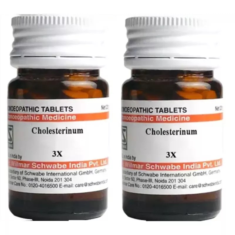 Willmar Schwabe India Cholesterinum 3X (20g, Pack of 2)