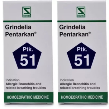 Willmar Schwabe India Grindelia Pentarkan (20g, Pack of 2)