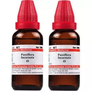 Willmar Schwabe India Passiflora Incarnata 1X (Q) (30ml, Pack of 2)