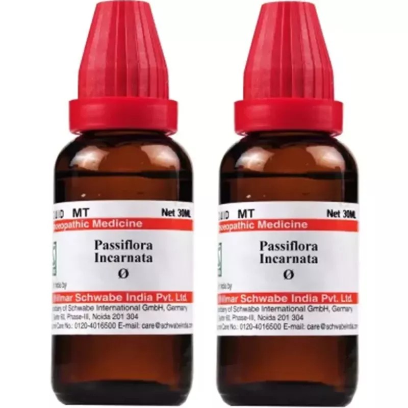 Willmar Schwabe India Passiflora Incarnata 1X (Q) (30ml, Pack of 2)