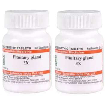 Willmar Schwabe India Pituitary Gland 3X (20g, Pack of 2)