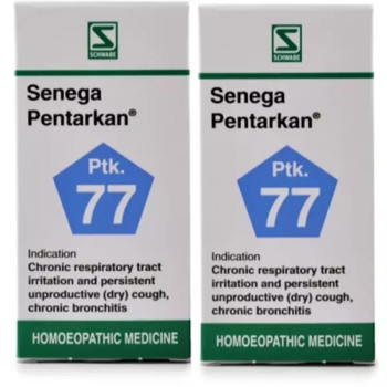 Willmar Schwabe India Senega Pentarkan (20g, Pack of 2)