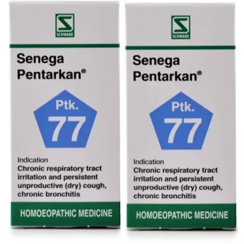 Willmar Schwabe India Senega Pentarkan (20g, Pack of 2)