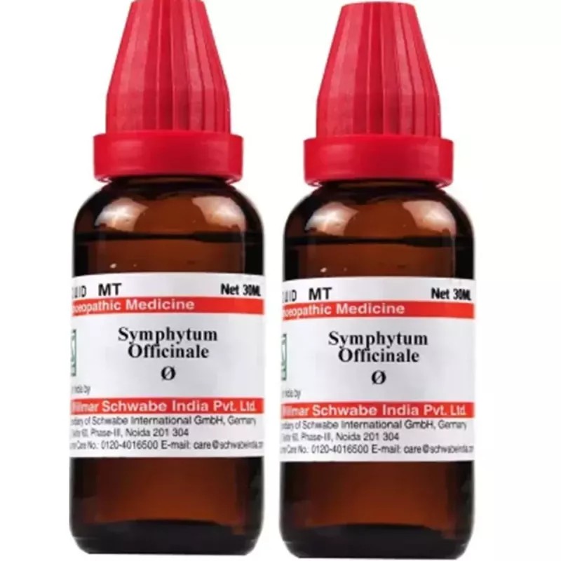 Willmar Schwabe India Symphytum Officinale 1X (Q) (30ml, Pack of 2)