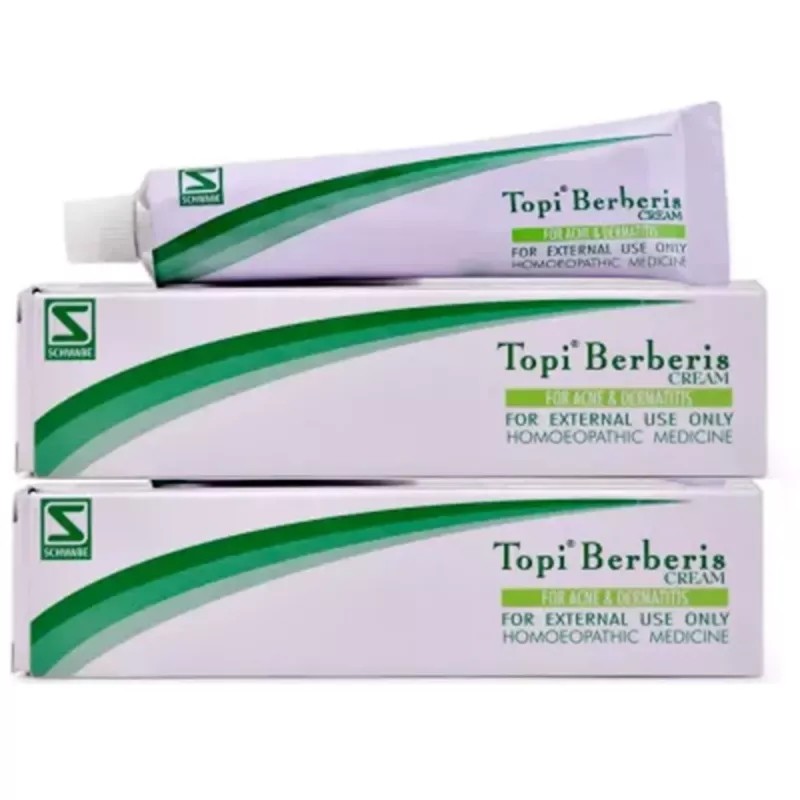 Willmar Schwabe India Topi Berberis Cream (25g, Pack of 2)