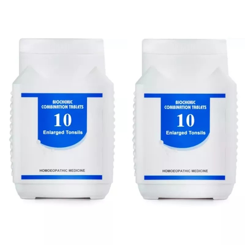 Bakson Biochemic Combination 10 (450g, Pack of 2)