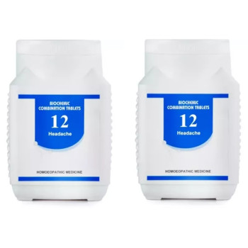Bakson Biochemic Combination 12 (450g, Pack of 2)