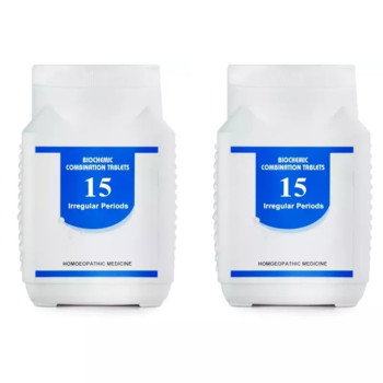 Bakson Biochemic Combination 15 (450g, Pack of 2)