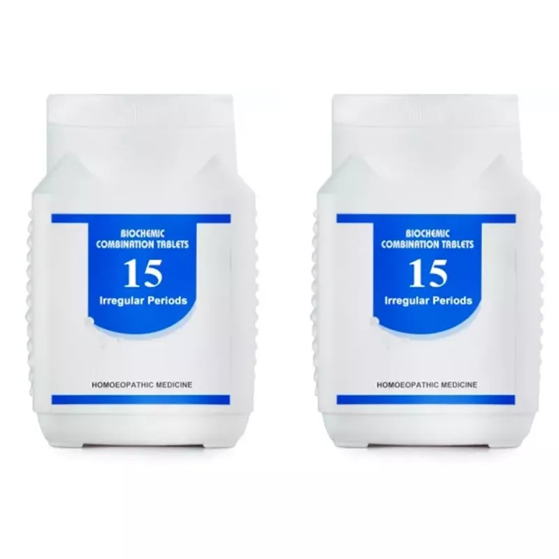 Bakson Biochemic Combination 15 (450g, Pack of 2)