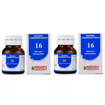 Bakson Biochemic Combination 16 (25g, Pack of 2)