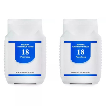 Bakson Biochemic Combination 18 (450g, Pack of 3)