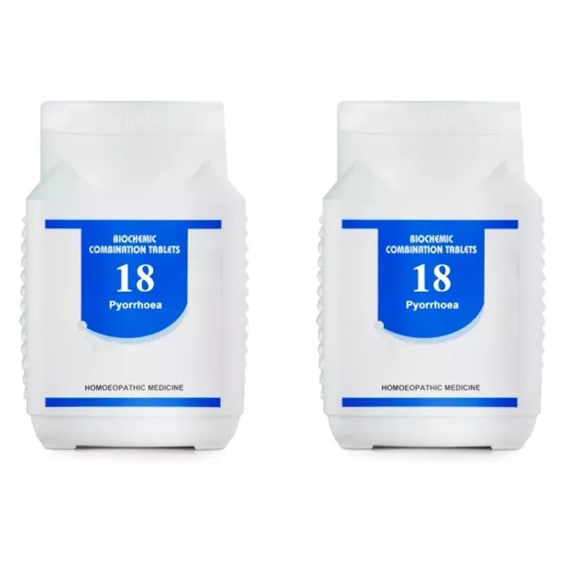 Bakson Biochemic Combination 18 (450g, Pack of 3)