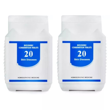 Bakson Biochemic Combination 20 (450g, Pack of 2)