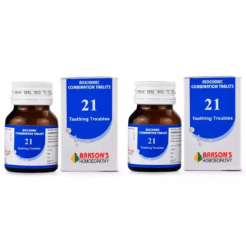 Bakson Biochemic Combination 21 (25g, Pack of 2)