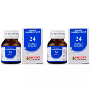 Bakson Biochemic Combination 24 (25g, Pack of 2)
