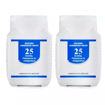 Bakson Biochemic Combination 25 (450g, Pack of 2)