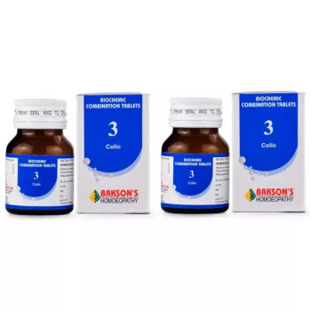 Bakson Biochemic Combination 3 (25g, Pack of 2)