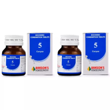 Bakson Biochemic Combination 5 (25g, Pack of 2)