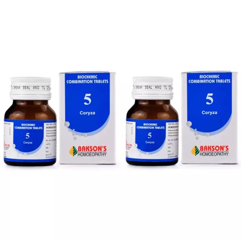 Bakson Biochemic Combination 5 (25g, Pack of 2)