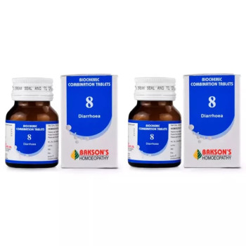 Bakson Biochemic Combination 8 (25g, Pack of 2)