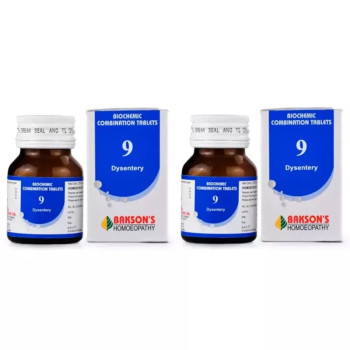 Bakson Biochemic Combination 9 (25g, Pack of 2)
