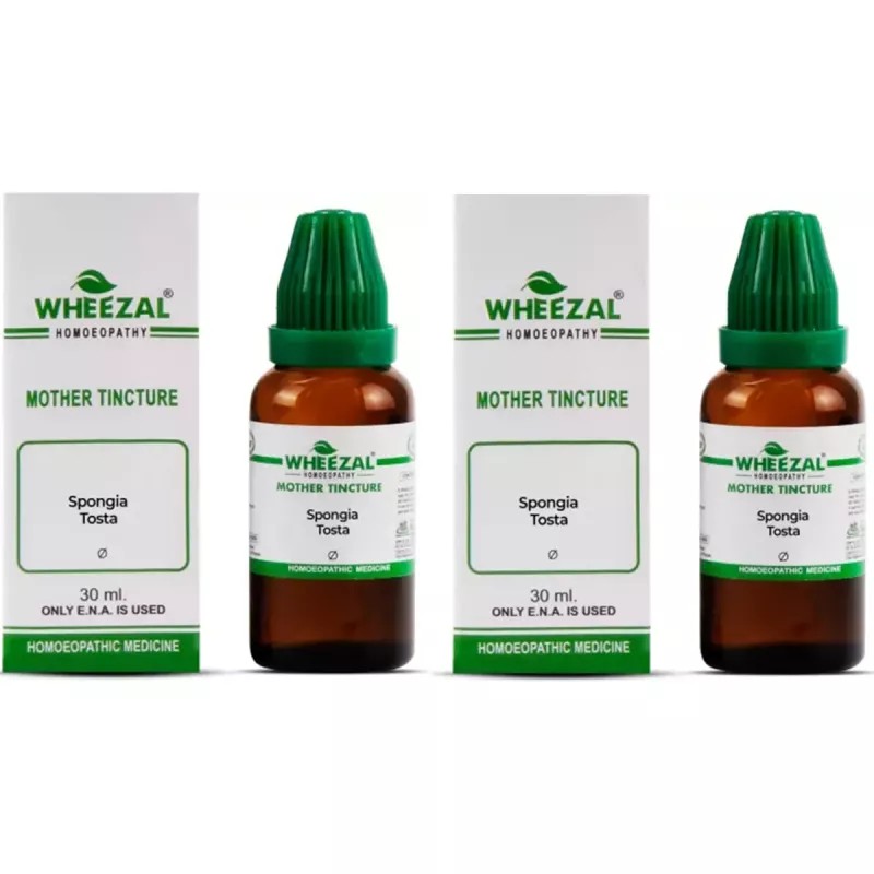 Wheezal Spongia Tosta 1X (Q) (30ml, Pack of 2)
