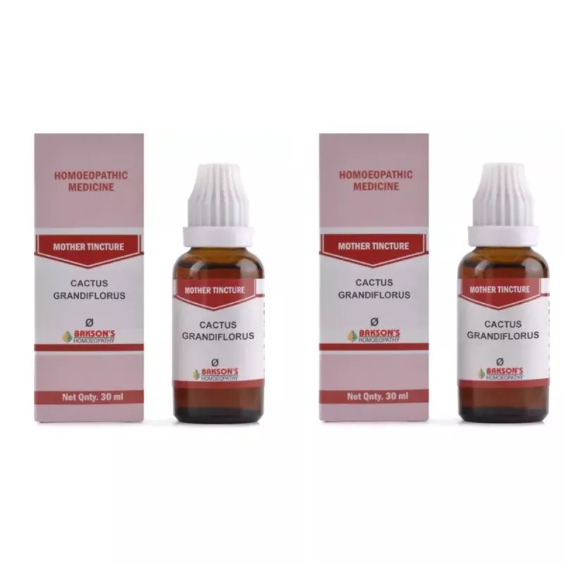 Bakson Cactus Grandiflorus 1X (Q) (30ml, Pack of 2)