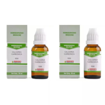 Bakson Calcarea Carbonica 50M CH (30ml, Pack of 2)