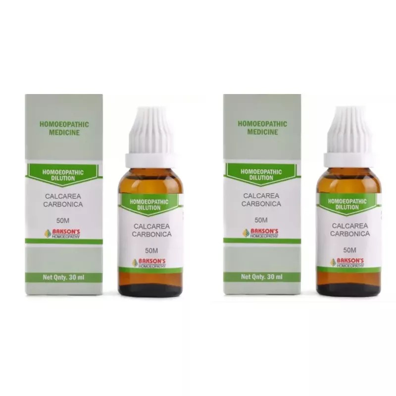 Bakson Calcarea Carbonica 50M CH (30ml, Pack of 2)