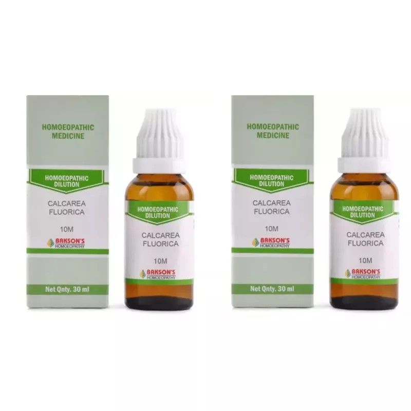 Bakson Calcarea Fluorica 10M CH (30ml, Pack of 2)