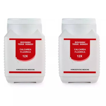 Bakson Calcarea Fluorica 12X (450g, Pack of 2)