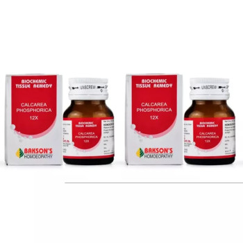 Bakson Calcarea Phosphorica 12X (25g, Pack of 2)