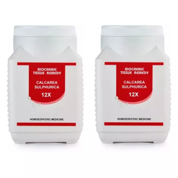 Bakson Calcarea Sulphurica 12X (450g, Pack of 2)