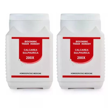 Bakson Calcarea Sulphurica 200X (450g, Pack of 2)