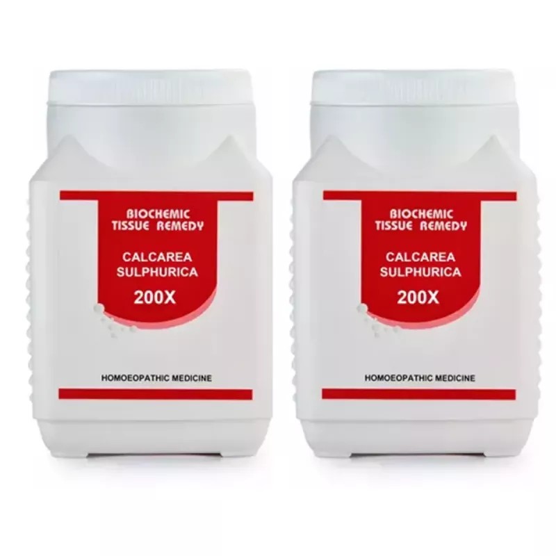 Bakson Calcarea Sulphurica 200X (450g, Pack of 2)