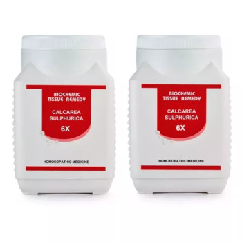 Bakson Calcarea Sulphurica 6X (450g, Pack of 2)
