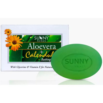 Bakson Sunny Aloevera Calendula Soap (75g)