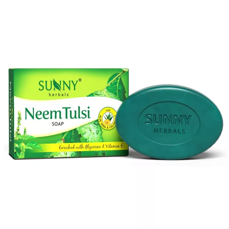 Bakson Sunny Neem Tulsi Soap (75g)