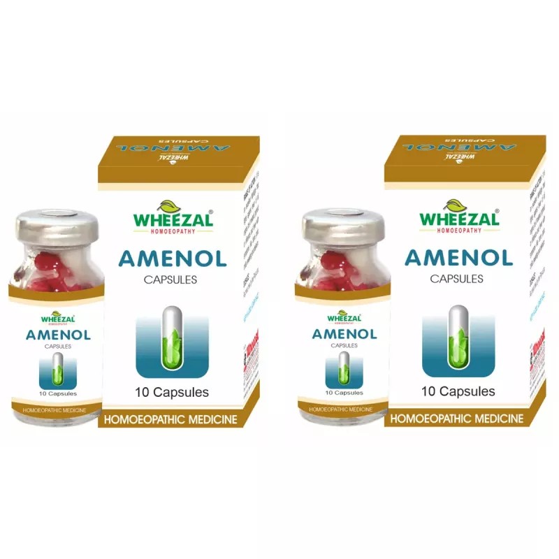 Wheezal Amenol Capsules (10cap, Pack of 2)