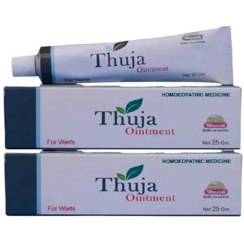 Wheezal Thuja Ointment (25g, Pack of 2)