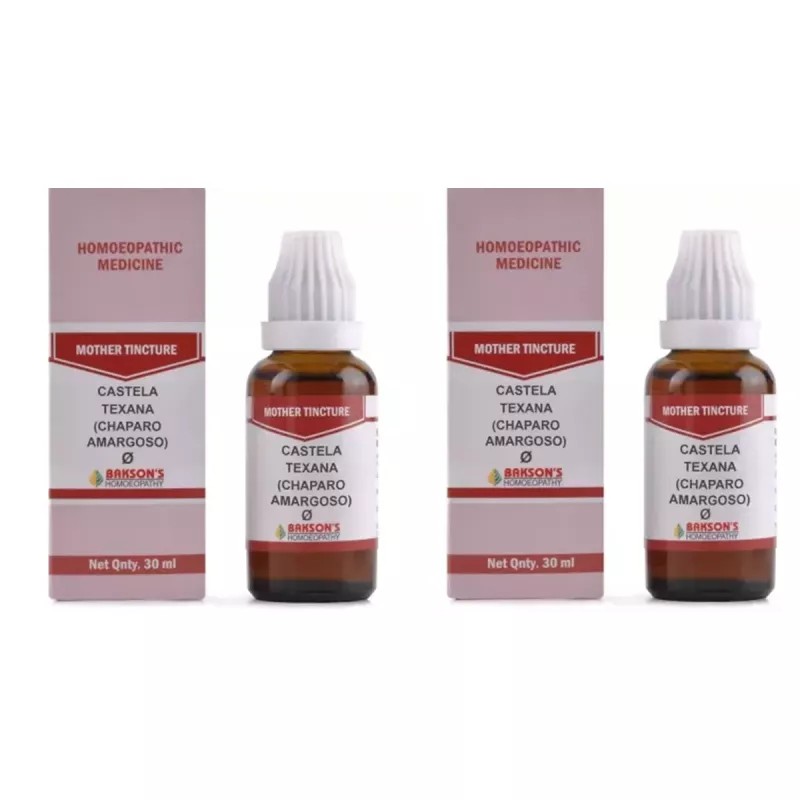 Bakson Castela Texana (Chaparo Amargoso) 1X (Q) (30ml, Pack of 2)