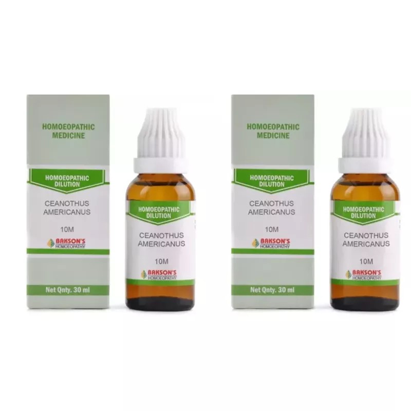 Bakson Ceanothus Americanus 10M CH (30ml, Pack of 2)
