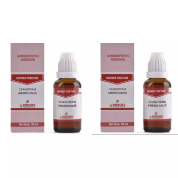 Bakson Ceanothus Americanus 1X (Q) (30ml, Pack of 2)