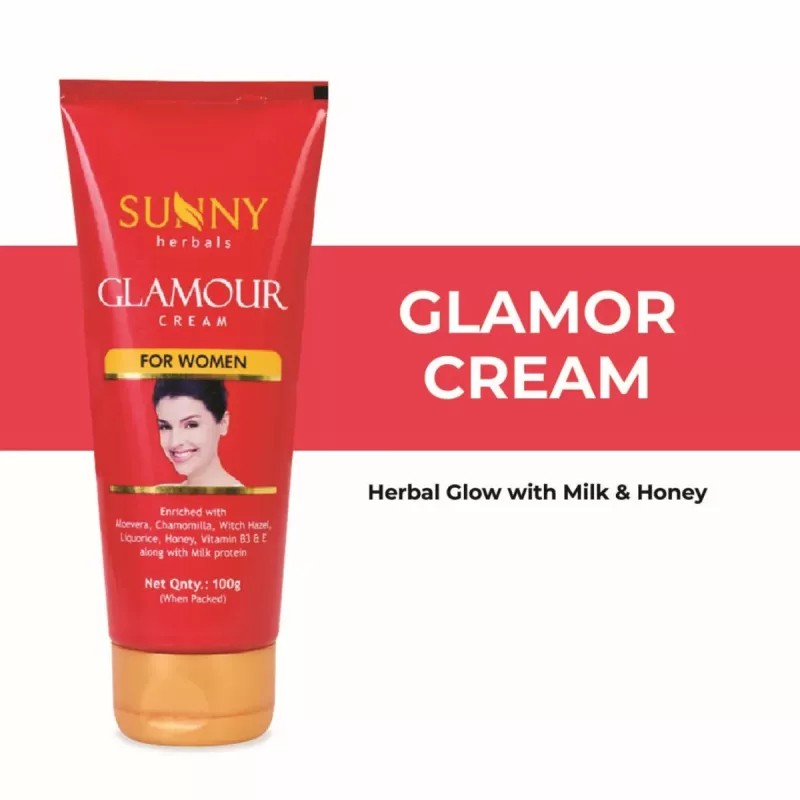 Bakson Sunny Herbals Glamour Cream (For Women) (100g)