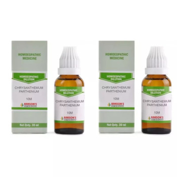Bakson Chrysanthemum Parthenium 10M CH (30ml, Pack of 2)