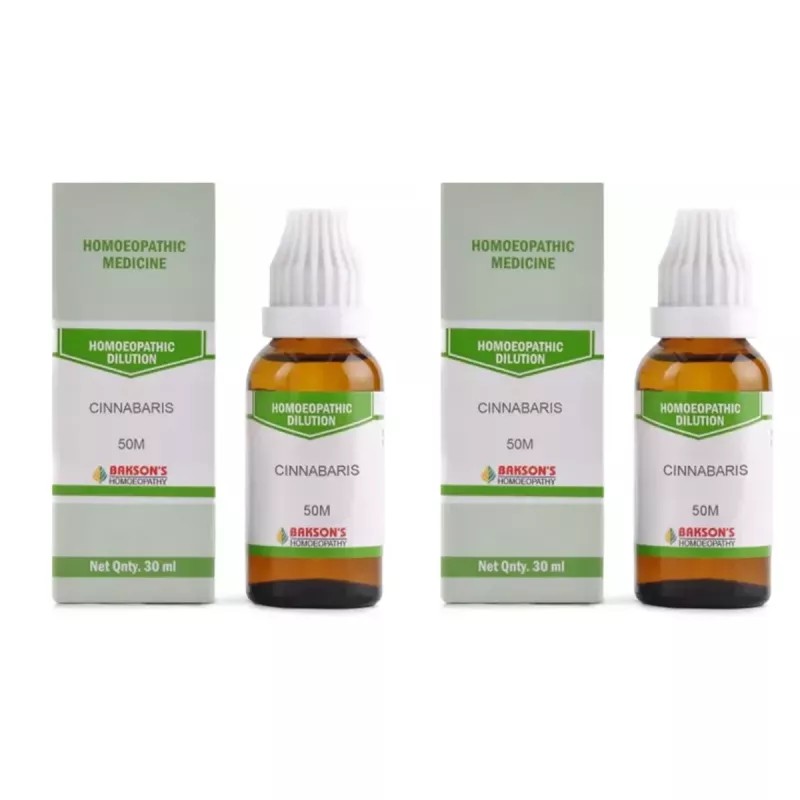Bakson Cinnabaris 50M CH (30ml, Pack of 2)
